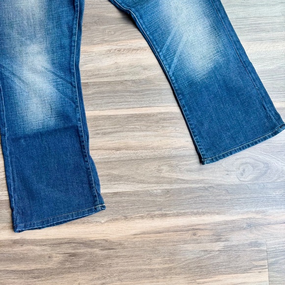 Buffalo King Basic Slim Bootcut Jeans Men’s Dark Wash Size 34 x 29 - Picture 10 of 13